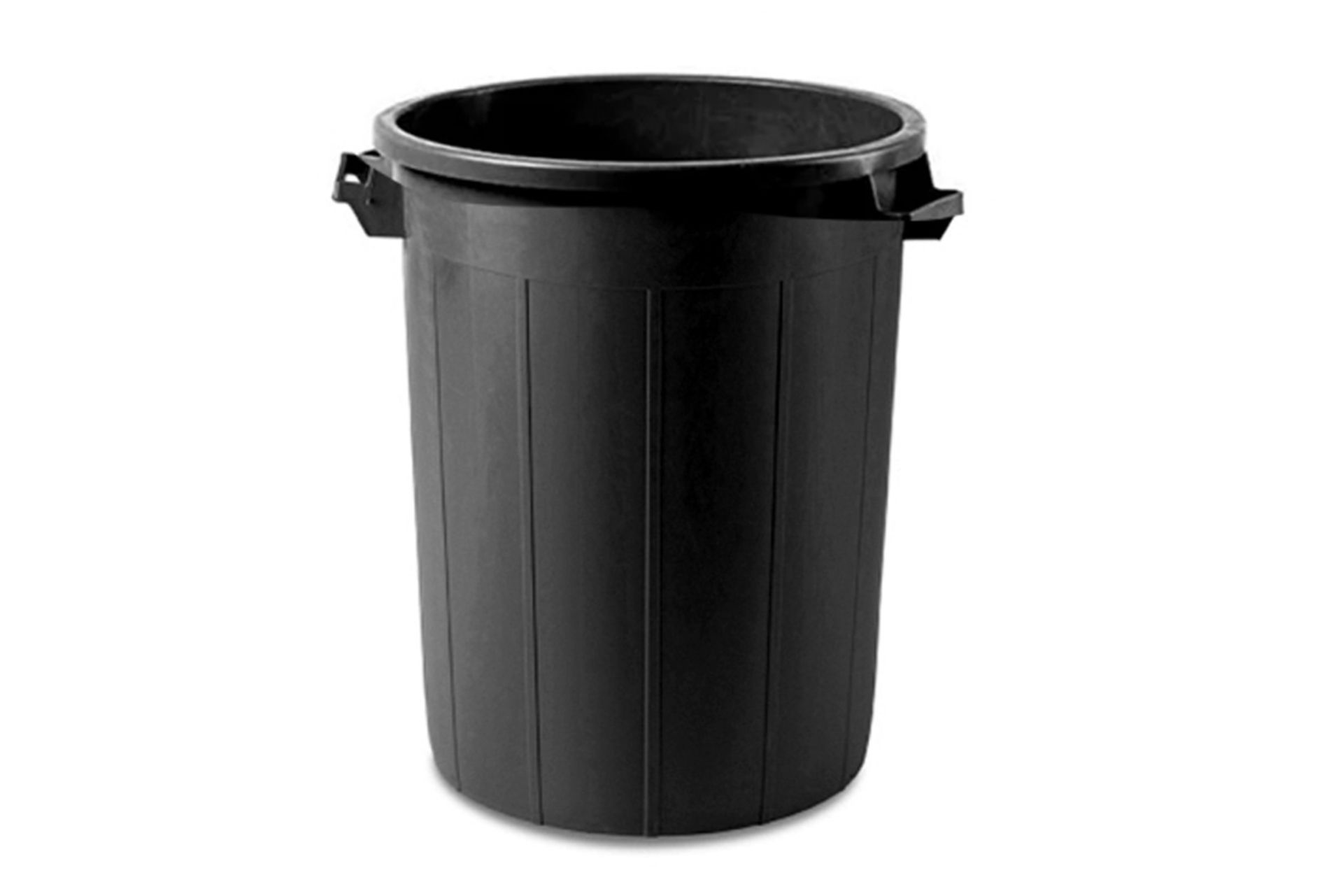 BIDONE PORTA IMMONDIZIA NERO