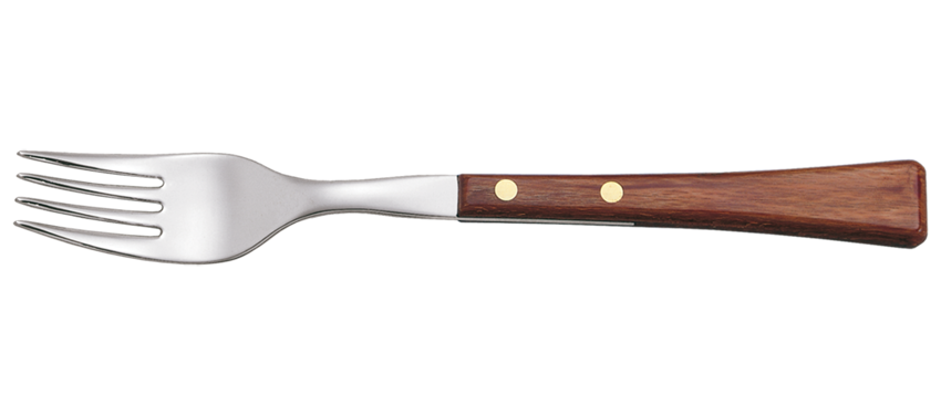 FORCHETTA TAVOLA MANICO LEGNO MANCHEGA