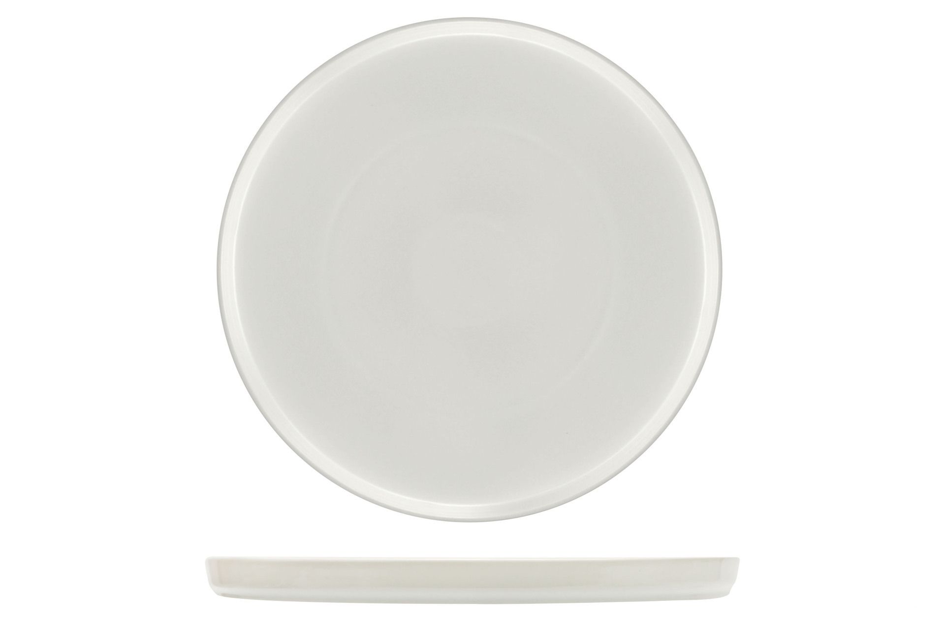 PIATTO TONDO BORDO ALTO