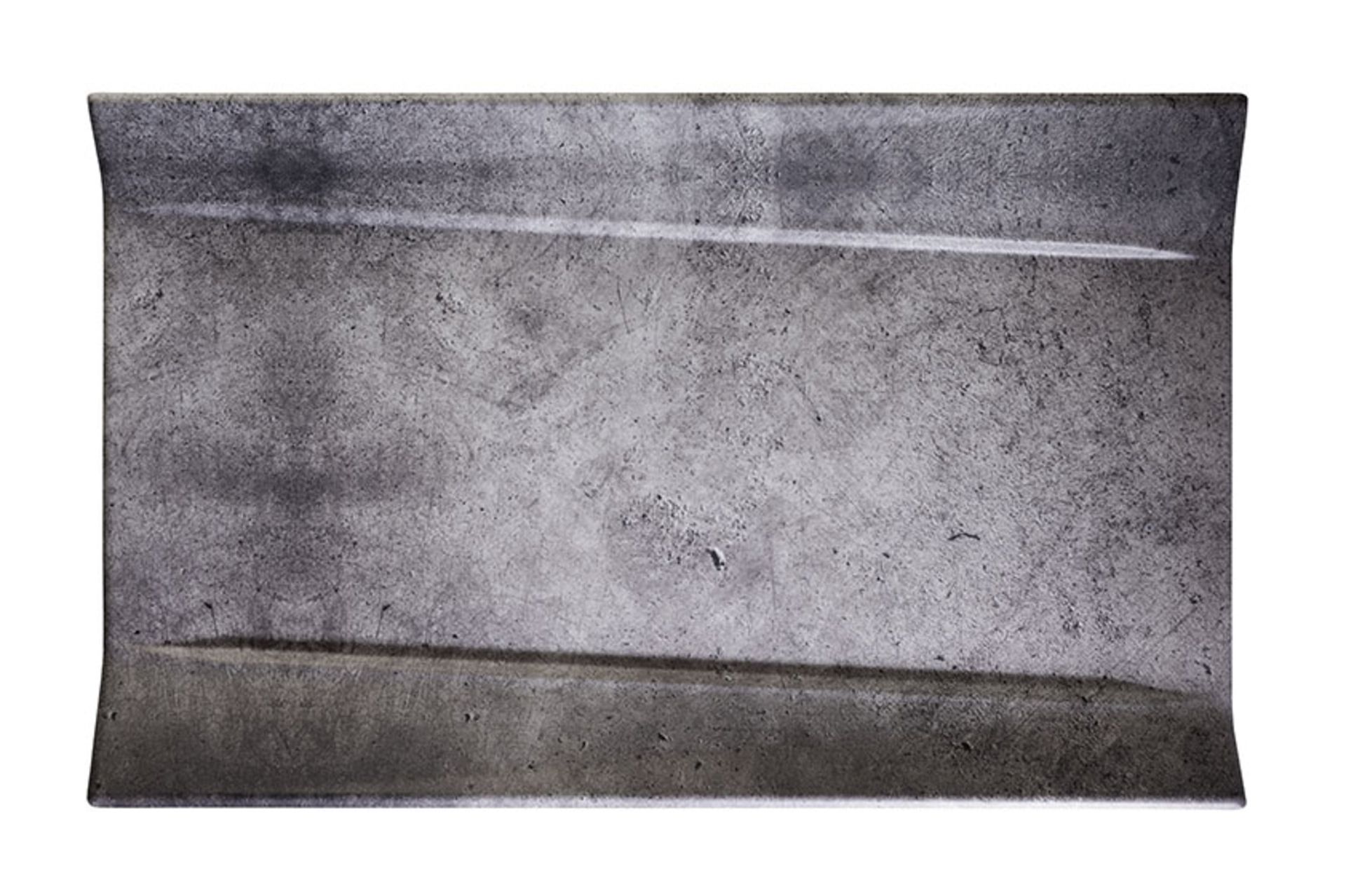 VASSOIO RETTANGOLARE EFFETTO CEMENTO