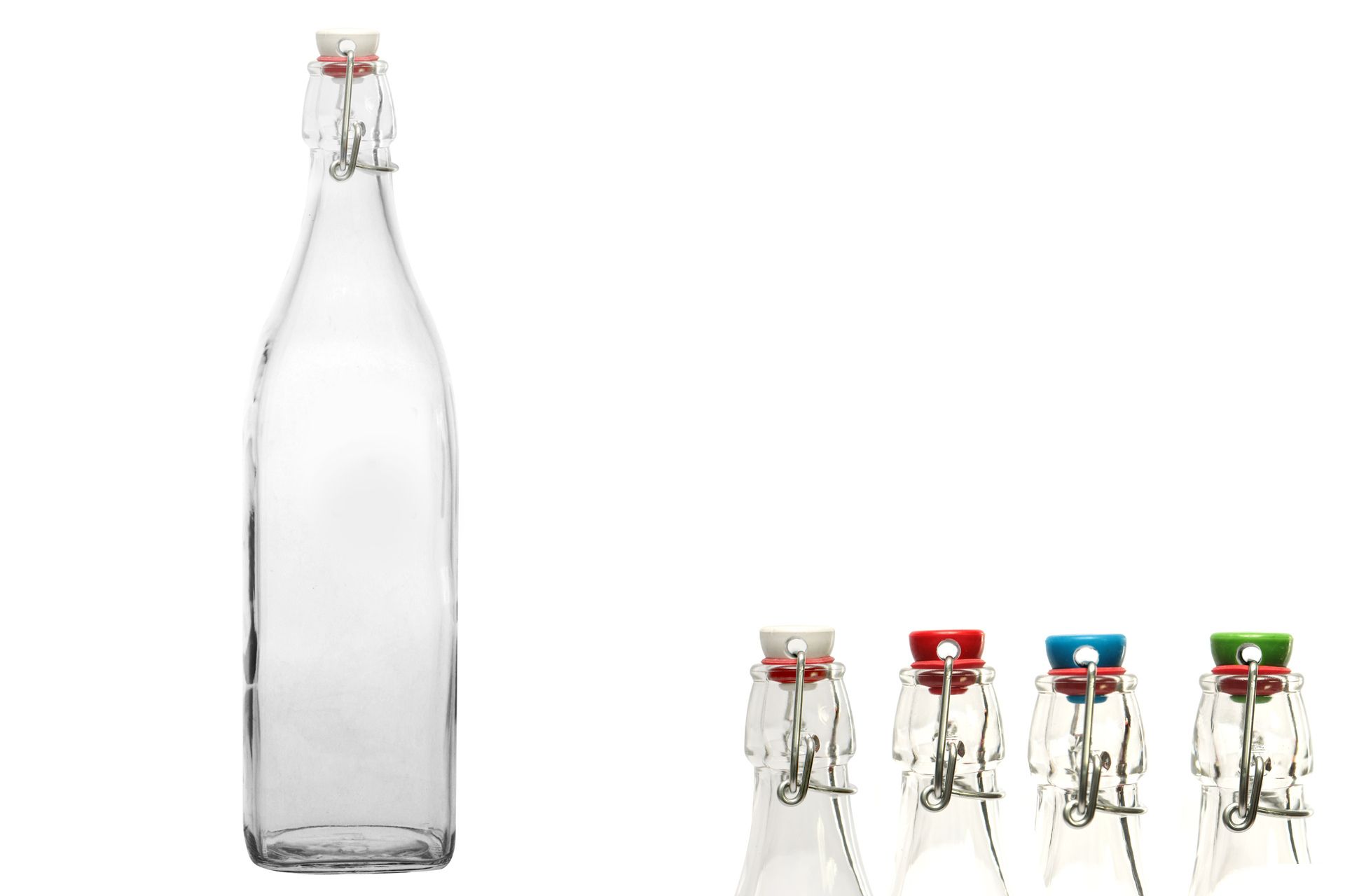 BOTTIGLIA CON TAPPO ERMETICO SWING